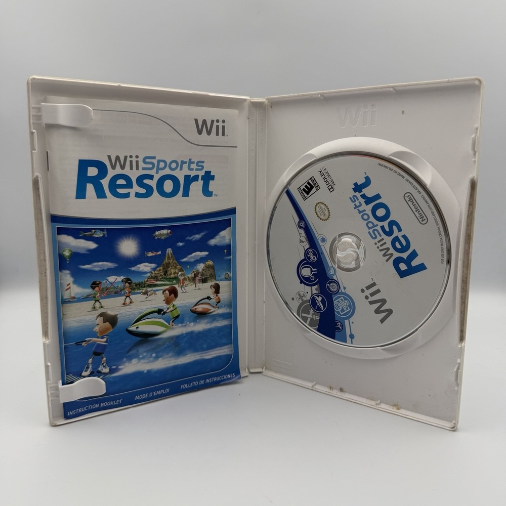 Wii Sports Resort Nintendo Wii CIB Complete Tested Working Disc Has Scratches